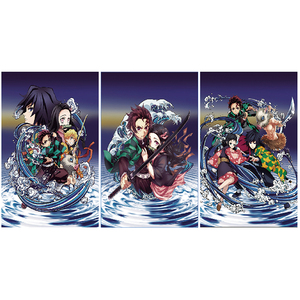 Affiche murale en plastique 3D à motif d'anime, style personnage <span class=keywords><strong>de</strong></span> <span class=keywords><strong>film</strong></span> et <span class=keywords><strong>de</strong></span> télévision, best-seller, 3 images changeantes, animation <span class=keywords><strong>de</strong></span> retournement, lentille lenticulaire - Product Image 4