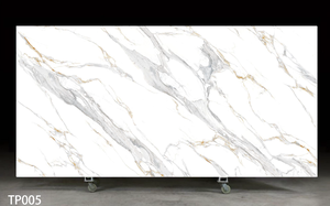 UNION STONE Calacatta Silver Aura, Losa de Cuarzo Artificial Impresa, Super Jumbo, Ecológica, Diseño Moderno, para Encimeras de Cocina - Product Image 6