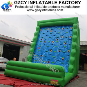 Mur d'escalade gonflable de haute qualité avec château et corde, jeu amusant en plein air pour enfants, matériau PVC, utilisation commerciale, installation facile - Product Image 3