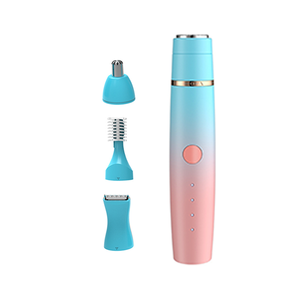 Depiladora Eléctrica 4 en 1 para Mujer, Depiladora Facial, Cejas, Cuerpo, Axilas y Vello Púbico, Recargable, Sin Dolor - Product Image 1