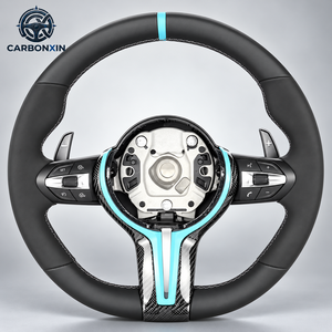 Volant sport personnalisé pour BMW F30 E92 F20 F10 F36 E91 E87 E90 E82 F25 E53 E92 F01 F32 F33 F16 F22 F15 E87 F11 F13 F31 - Product Image 1