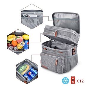 Dustproof Portable Thermal Cooler Bag for Beach Camping Hiking Outdoor Travel Picnic - Product Image 5