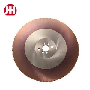 Boîtier de lame de scie circulaire eau HSS W5 350mm lames de scie rondes prix réduit pour la coupe du métal DM05 lame de scie circulaire