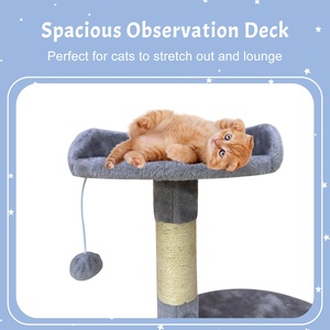 Grosir multi-tingkat Modern besar kucing peliharaan memanjat bingkai Kondominium kucing mewah pohon menara untuk dalam ruangan - Product Image 3
