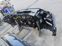 Pour Porsche Cayenne 2025 Facelift – Ensemble de pare-chocs avant 9YA E3 – Grille de radiateur supérieure centrale – Pièce de rechange d'occasion
