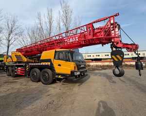 Grue sur camion Sany 75T d'occasion de qualité supérieure, système hydraulique stable, forte performance de levage pour travaux sur chantier - Product Image 3