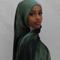 Hijab Modal Personalizado de Marca Propia, Fabricante Mayorista OEM ODM, Hijab Estampado Suave, Transpirable y Cómodo