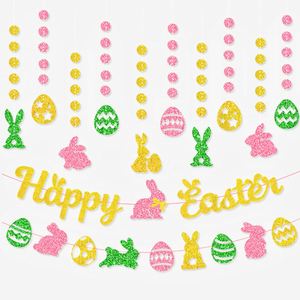 Tema pasqua set di <span class=keywords><strong>palloncini</strong></span> in lattice 12 pollici uova di <span class=keywords><strong>coniglio</strong></span> stampate <span class=keywords><strong>palloncini</strong></span> per insegne di Pasqua forniture per decorazioni per feste <span class=keywords><strong>con</strong></span> CE - Product Image 3