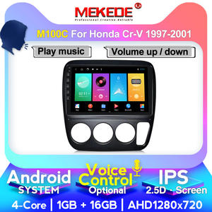 MEKEDE-M100 9 "Voice Control Android 9 4Core 1G + 16G Car DVD Audio PlayerためCRV 1997-2001 WIFI GPS Radio Stereo BT SWC IPS - Product Image 6
