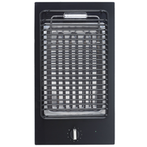 Parrilla de Barbacoa Integrada de 30 cm/11.8 Pulgadas, con Control de Regulación de Energía, Panel de Vidrio Negro y Estante - Product Image 1