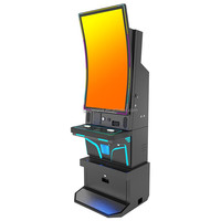 Kabinet Game Logam 43" Populer yang Dioperasikan dengan Koin, Multi 5 in 1 Skill Game Board untuk Ruang Game