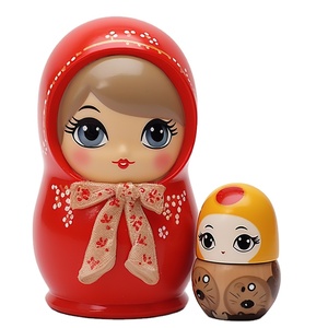 Muñecas Rusas de PVC Personalizadas, Matryoshka con Temática Familiar, Arte Folclórico Tradicional, Regalo Coleccionable para Decoración del Hogar - Product Image 1