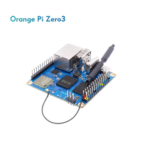 Orange Pi Zero3 1G/1.5GB/2G/4G RAM Allwinner H618 64-bit WiFi5+BT 5.0 Port LAN Gigabit Mini PC Komputer Papan Tunggal