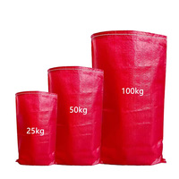 25kg Polypropyleen Geweven Zak Duurzame Landbouw Graan Voeder Bulk PP Geweven Zak Fabriek Groothandel Meerdere Toepassingen