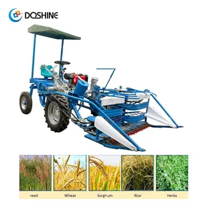 easy operation reed harvesting machine lavender reaper binder harvester machine