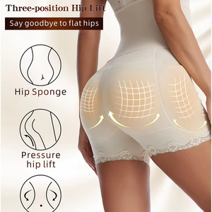 Ass <b>Padded</b> <b>Hip</b> Enhancer Body Shaper Tummy Control Panties Slimming Pants Waist Trainer Shaper Women Butt Lifter - Product Image 2