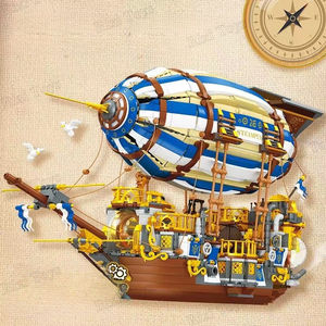 Jie Star JJ9126 2024 Nuevo Modelo de <span class=keywords><strong>Barco</strong></span> de <span class=keywords><strong>Vapor</strong></span>, Rompecabezas para Niños, Juguetes de Ensamblaje para Niños, Regalo de Cumpleaños, 3272 Piezas, Juego de Bloques de Construcción - Product Image 4