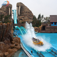 Parc aquatique extérieur Thrill Rides : Projet de toboggan aquatique Speed Sprint et montagnes russes aquatiques à vendre