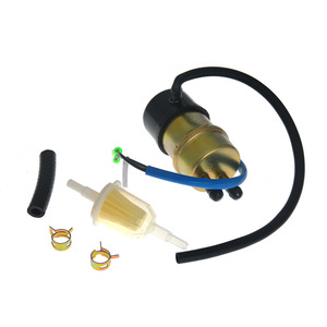 Kit de pompe à carburant pour moto, électrique 12V, avec filtre, colliers de serrage pour le remplacement du compartiment moteur Kawasaki - Product Image 3