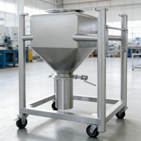 Cuve de stockage IBC en acier inoxydable 316 de 10 000 L, de qualité alimentaire, sur mesure, pour fermentation, mélange cosmétique, à pression, automatique, ISO