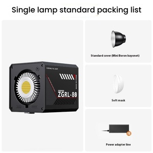 Lampe de photographie ZGRL-80 COB, éclairage portable à main pour extérieur, éclairage mobile réglable pour photographie - Product Image 6