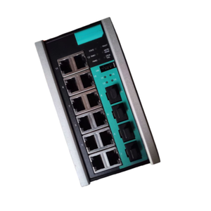 Conmutador Ethernet Industrial de Alto Rendimiento Serie EDS-510E/518E/528E con E/S para Redes Críticas PLC - Product Image 2