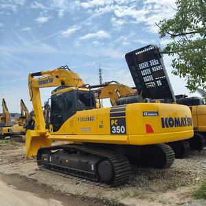 Excavadora Komatsu 350-7 con sistema hidráulico Kawasaki de alta calidad para agricultura con componentes de núcleo de motor y bomba - Product Image 4