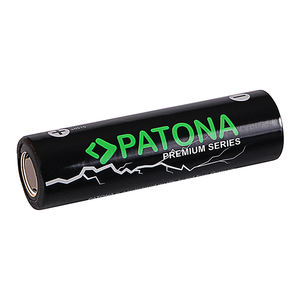 Portable haute efficacité PATONA Premium 18650 Cell 18650 batterie Li-ion non protégée 3,7V 3350mAh - Product Image 4