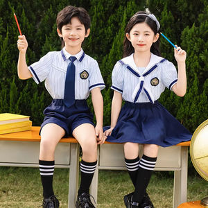Offre Spéciale Angleterre Style étudiants été uniformes scolaires uniformes <span class=keywords><strong>de</strong></span> classe pour enfants hôte/discours Performance vêtements - Product Image 1
