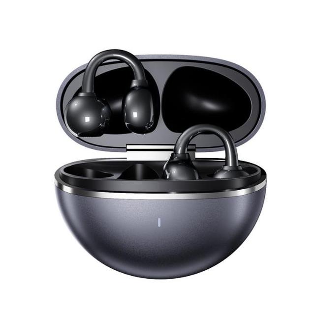 Open-Ear Earbuds Lightweight Comfort Small-Ear Friendly Stable Fit Firm-Shell Design 35H Play Clip-On Wireless Headphones