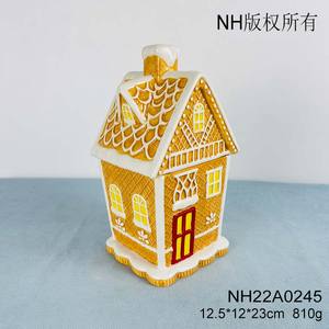 8.5 di <span class=keywords><strong>spezie</strong></span> per le feste 2023 "barattolo di biscotti per la <span class=keywords><strong>casa</strong></span> con luci di pan di zenzero, <span class=keywords><strong>porta</strong></span> caramelle - Product Image 5