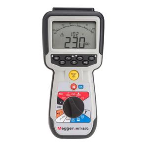 เครื่องทดสอบฉนวนไฟฟ้า MIT485 แบบดิจิตอล ใช้แบตเตอรี่ 50V ขึ้นไป 500V 200G IV  เครื่องทดสอบฉนวนเมกเกอร์ที่เชื่อถือได้สำหรับโรงไฟฟ้า - Product Image 4
