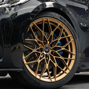 Viaol 6061T6 Jantes en alliage forgé doré 18 19 20 21 22 23 24 pouces Nouveau pour <span class=keywords><strong>BMW</strong></span> E30 E34 E38 E63 E90 E93 F07 F10 F30 F34 M3 X5 X6 - Product Image 1