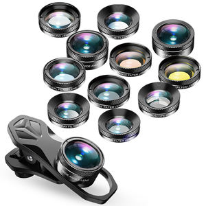 Apexel Nouveau 11 Lentilles Optiques De Téléphone Tout En 1 Kit De Clip Universel pour <span class=keywords><strong>Photo</strong></span> Vidéo Drôle En Plein Air Oiseau Insecte Observation APL-DG11 - Product Image 1
