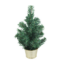 Mini sapin de Noël artisanal en PVC, arbre artificiel standard pour intérieur, décoration de fenêtre ou de bureau, petite décoration de Noël