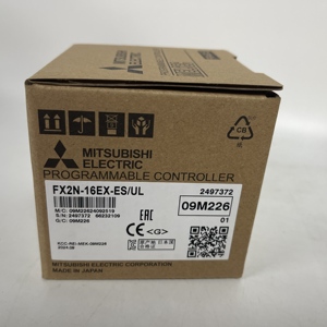 คอนโทรลเลอร์แบบตั้งโปรแกรมได้ FX2N-16EX-ES/UL - Product Image 1