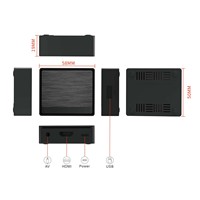 Lemon TV Mini Decodificador Android 12 TV BOX 4K Quad Core Allwinner H618 RAM 2GB ROM 16GB WiFi 2.4G 5G BT5.4 Reproductor Multimedia Global