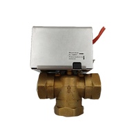 Vanne de zone motorisée à retour par ressort SW-B..H pour système HVAC 2 voies et 3 voies, compatible avec les systèmes solaires
