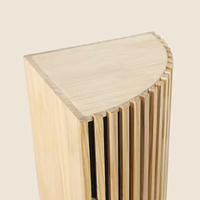 Piège à basses acoustiques en bois au design moderne personnalisé Piège à basse fréquence Diffuseur de son Studio de musique Salle de karaoké Home Bar