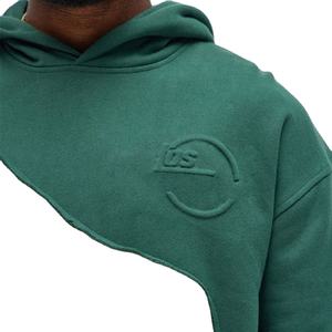 High Street Contrast Color Spliced <b>Men</b> Hoodies Oversize Splice Drop Shoulder <b>Hoodie</b> - Product Image 3