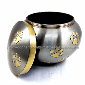 Urnes funéraires en laiton pour animaux de compagnie Urnes funéraires pour animaux de compagnie Urnes de souvenir Urnes funéraires de haute qualité à bas prix - Product Image 1