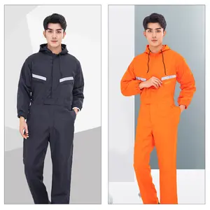 2024 Labor Works Hi-vis Coverall Work Coveralls Unisex Construction Custom Overalls With Your Logo