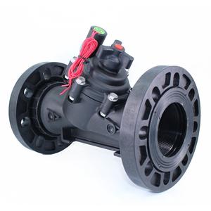 Válvula Solenoide de 3 Pulgadas con Conexión de Brida, Cuerpo de Plástico con Revestimiento de Goma, Control Automático para Riego Agrícola - Product Image 5