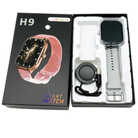 Jam Tangan Pintar H9 Layar IPS Tahan Air IP67 2-in-1 Smartwatch Olahraga untuk Pria & Wanita