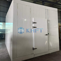 KHFT Competitieve Prijs Ultra-lage Temperatuur Kleine Mobiele Commerciële Koelcel Opslagruimte Voedselkoelcel