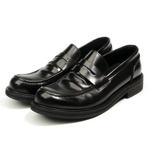 Mocasines para Hombre 2026, Estilo Británico, Versátiles, Casuales, Punta Redonda, Tacón Plano, Sin Cordones - Product Image 5
