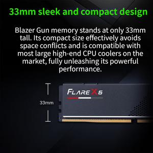 Nouvelle mémoire RAM DDR5 G SKILL pour ordinateur de bureau 32 Go (16 Go x 2) 6000 MHz CL36 Intel XMP 3.0/AMD EXPO en stock - Product Image 2
