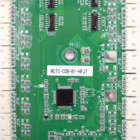 Panneau de communication d'ascenseur au design moderne MCTC-COB-B1-HFJT avec mode pompier pour hôpitaux, hôtels et appartements