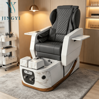 Fauteuil de pédicure de luxe en gros avec massage, chaise de pédicure à jets magnétiques pour salon de manucure, fauteuil de pédicure spa pour les pieds à vendre