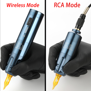 ชุดเครื่องสักไร้สายพร้อมสาย RCA แบตเตอรี่ 2 ก้อน ปรับความลึกของเข็มได้ ปากกาสักโรตารี่ - Product Image 2